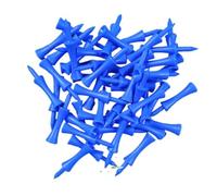AKDJGFP Tees da Golf Tee da Golf 50 Pezzi Professionali da 59 mm Prodotti for la Pratica Accessori Supporto for Sfera in plastica for Unghie Limite(Blue)
