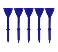 AKDJGFP Tees da Golf Tee da Golf in plastica infrangibile, Confezione da 100 Pezzi, 3 1/4 Pollici, Resistenti, stabili, 4 Colori Disponibili for la Pratica(Blue)