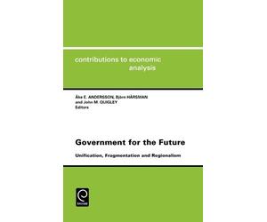 Ake E. Andersson Government for the Future (Copertina rigida)