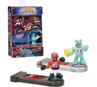 AKEDO MINI BATTLING Box 2 Figure Arcade Warriors CHUX LEE vs EPIC CRACKUP Raro