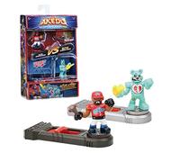 AKEDO MINI BATTLING Box 2 Figure Arcade Warriors CHUX LEE vs EPIC CRACKUP Raro