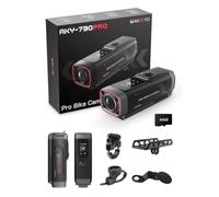 AKEEYO 730Pro Telecamera Moto e Bici 4K 30FPS con Scheda 64GB | Sensore per Sony IMX678, EIS 6 Assi, Touchscreen 1,14", GPS, Wi-Fi 5GHz, Impermeabile IP66, Batteria 6 Ore, Dashcam