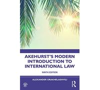 Alexander Orakhelash Akehurst's Modern Introduction to International (Tascabile)
