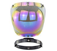Akemaio Aprire Casco Visiera del Casco del Motociclo Bubble Visiera Bubble Shield Caschi Moto Picc