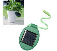 Akemaio Luci solari da giardino a LED Vaso luminoso da fiori solare Luce decorativa Lampada da pianta verde impermeabile per percorso da giardino Indoor Outdoor