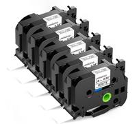 Aken Nastro Etichette Compatibile con Brother P touch 24mm TZe251 TZe-251