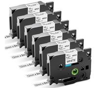 Aken TZe231 12mm 0.47 Nastro Compatibile con P touch TZe-231 TZ231