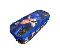akena Astuccio Vuoto SONIC 2. astuccio scuola. Astuccio ovale con ceniera