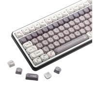 AKepopery Smart Fish - Tasti in PBT, profilo MOA, per tastiera personalizzata 60 65 75 100 percentuale, 5 sublimazione laterale, set di tappi per tasti con 134 tasti per tastiere Cherry Gateron MX