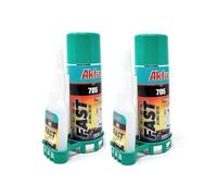 Akfix - Colla istantanea extra forte con attivatore CA, 25 g, 100 ml