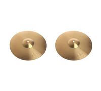 Akfldms 2X Piatti Crash per Batteria Jazz nel, Piatti nel Lega, per Batteristi, Dimensioni: 12 Pollici