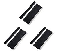Akfldms 3X Frigorifero Maniglia Coperchio Maniglia Cucina Maniglie Decor Antiscivolo Protettivi per Forno A Microonde Conservare Fuori Impronte Digitali Olio Liquido Nero