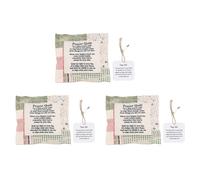 Akfldms 3X Trapunta per Preghiera Tascabile Trapunta per Preghiera Individuale Trapunta Colorata Cucita A Mano Accogliente Trapunta di Poesia Simbolista per