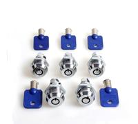 Akfldms 5Set di Serrature per Porte Dedicate Alle Macchine da Gioco, con Chiave da 27 Mm, per Porte di Armadietti per Macchine da Gioco A