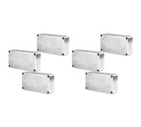 Akfldms 6PZ 1590B Style Guitar Effects Pedal Aluminium Stomp Box Enclosure per DIY Guitar Pedal Kit