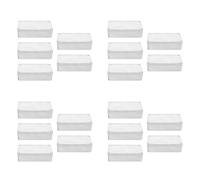 Akfldms per Pedaliera nel Alluminio con Pedale per Effetti Chitarra 20 Pezzi per Kit Pedale Chitarra DIY 1590B