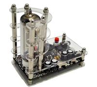 Akfldms Scheda Driver per Misuratore VU Cat' S Eye, Tubo 6E2, USB, Bassa Tensione per Indicatore di Livello Audio, Ornamento Nostalgico per Appassionati di Audio