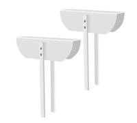 Akfldms Serratura di Sicurezza per Porte Bifold - Serrature per Porte Doppie In Metallo Previene L'Accesso di Bambini, Gatti e Cani A Dispense, Armadi e Cassetti 2 Pezzi