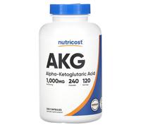 AKG acido alfa-chetoglutarico 1000mg 240caps ritarda l'invecchiamento biologico