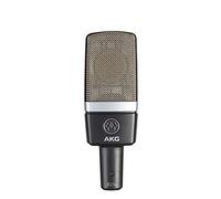 AKG C214 Microfono Condensatore Grigio XLR Power Cavo Tipo 156 DB Cardioide New