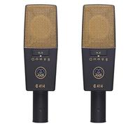 AKG C414-XLII STEREO SET 2 MICROFONI A CONDENSATORE DA STUDIO LARGO DIAFRAMMA 9 DIAGRAMMI POLARI MULTI PATTERN