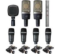 AKG - drum-set Premium Kit Batteria 8 Microfonos Drumset