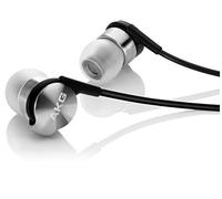 AKG K3003 Cuffia a 3 Vie in Alluminio Premium con Custodia da Trasporto in Pelle e Auricolari Ipoallergenici in 3 Misure, Argento