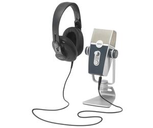 AKG Podcaster Essentials Bundle Microfono Podcast con Auriculares