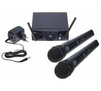AKG WMS40 Mini 2 Vocal Set ISM2 864,375 + ISM3 864,8 Radiomicrofono Doppio
