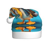 AKGFFDS Anatroccolo attraverso lo zaino Stampa Cappello di Natale per adulti materiale è morbido e leggero