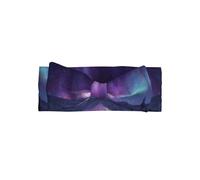 AKGFFDS Aurora falls Snow - Fascia per capelli con fiocco, morbida, delicata sulla pelle ed elastica, in poliestere, per neonati da 0 a 6 mesi