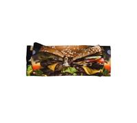 AKGFFDS Beef Burger - Fascia per bambini con fiocco, morbida, delicata sulla pelle ed elastica, in poliestere, per neonati da 0 a 6 mesi