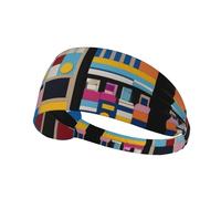 AKGFFDS Color Space Sense, fascia elastica per esercizi sportivi, per uomini e donne, morbida, ad asciugatura rapida