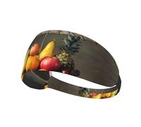 AKGFFDS Fruit Under the Umbrella Stampa Elastico Esercizio Fascia Sport Head Tie per uomini e donne, morbido, ad asciugatura rapida