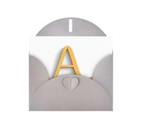 AKGFFDS Grigio Vacanza saluto assegno carta vuota e perla bella nota vuota blocco grande parola una stampa