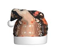AKGFFDS Il cappello di Natale Demure con stampa cervo per adulti è morbido e leggero