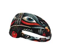 AKGFFDS Kasbah Style Print Elastic Esercizio Fascia Sport Head Tie per uomini e donne, morbido, ad asciugatura rapida