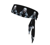 AKGFFDS The Devil Under the Cloak - Fascia sportiva con stampa per uomini e donne, morbida e traspirante, traspirante, traspirante