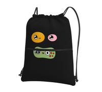 AKGFFDS Zaino da uomo e da donna The blinking little sir Printing con coulisse, borse sportive e fitness all'aperto, impermeabile e resistente