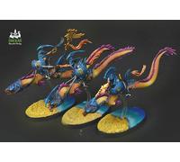 Akhelian Ishlaen Guard Idoneth Deepkin COMMISSIONE dipinto