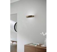 AKI APPLIQUE A PARETE GRANDE BRONZO 2700K 3054LM 22W L.35,5CM DIMMERABILE TRIAC