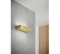 AKI APPLIQUE A PARETE GRANDE ORO OPACO 2700K 3054LM 22W L.35,5CM