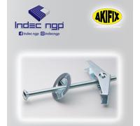 Akifix Ancorina a Farfalla NF26001 In Acciaio Con Vite Tassello 100 Pz