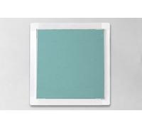 Akifix Botola ispezione modello Dorika con telaio bianco 30x30cm 2 pezzi