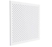 Akifix ITP K11A13 - KYRYOS Pannelli forati in cartongesso per controsoffitto foro circolare ø 6 mm int. 32 mm diagonale 60 x 60 x 1,25/1,8MQ - 5 pezzi in appoggio spessore 12,5 mm