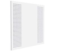 Akifix ITP K20A13 - KYRYOS Pannelli forati in cartongesso per controsoffitto foro circolare ø 8 mm int. 16 mm parallelo 60 x 60 x 1,25/1,8MQ - 5 pezzi in appoggio spessore 12,5 mm - fascia centrale