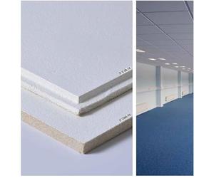 Akifix ITP ST15103.24 PANNELLI CONTROSOFFITTO SMOOTH LISCIO IN FIBRA MINERALE 600X600x15/5,76MQ (CONF.16PZ) Star Tone bordo Lay-in 24