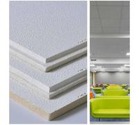 Akifix ITP ST15202.15 PANNELLI CONTROSOFFITTO SANDED IN FIBRA MINERALE BUCCIATA 600X600x15/5.76MQ (CONF.16PZ) Star Tone SANDED bordo Lay-in 15