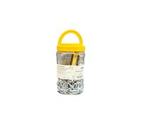 AKIFIX TASSELLO ESPANSIONE CON COLLARINO NYLON VITE TESTA LARGA6X30mm+TAGLIERINO
