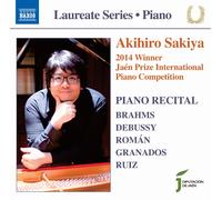 Akihiro Sakiya Akihiro Sakiya: Piano Recital (CD) Album